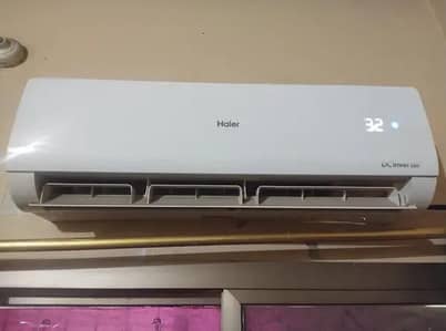 Haier 1.5 ton Dc inverter heat and cool totally genuine