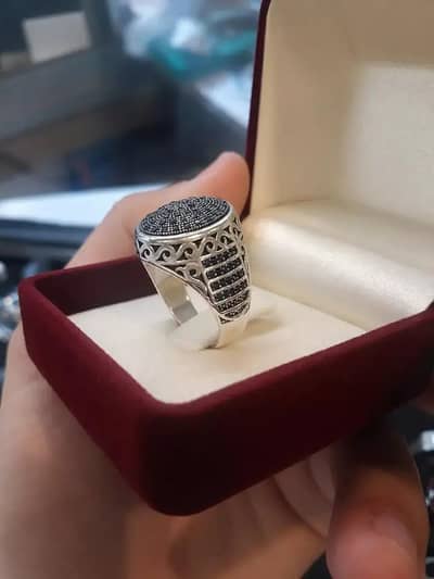 Silver Ring For Men's
