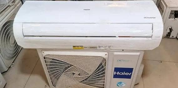 Haier 1.5 ton Dc inverter heat and cool totally genuine