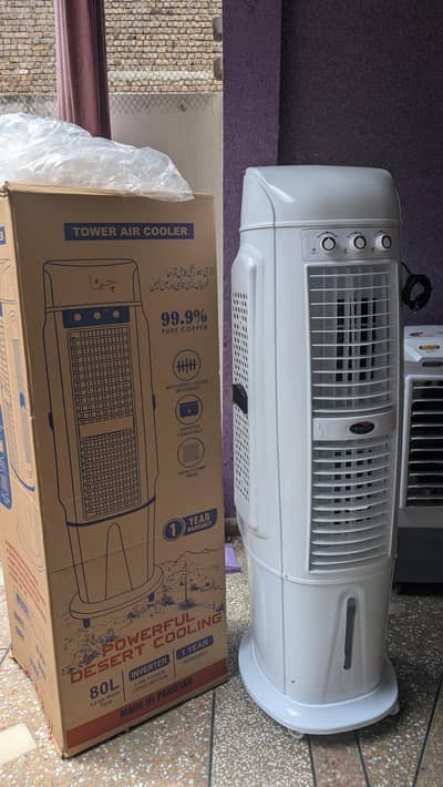 Tower air cooler