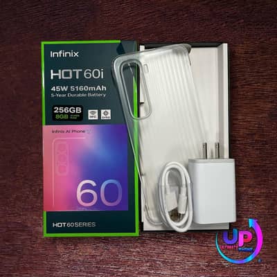 Infinix Hot 60i 8Gb ram 256Gb storage