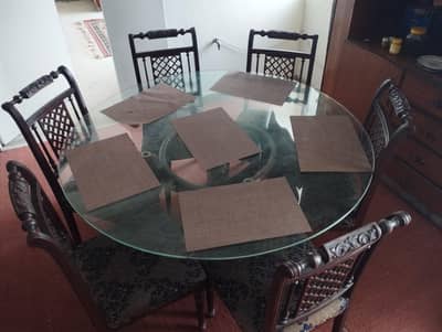 6 seater dinning table