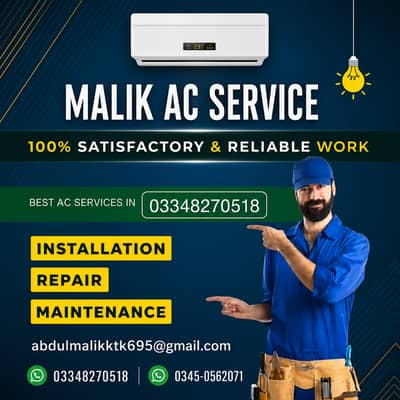 AC Services/AC Repair/AC Installation/AC Maintenance/AC Gas Refilling