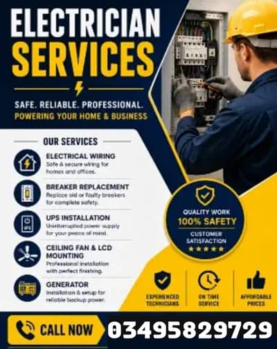 Electrician Services Available