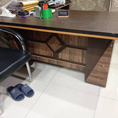 Two Office Table, Chairs and Sofas for sale.