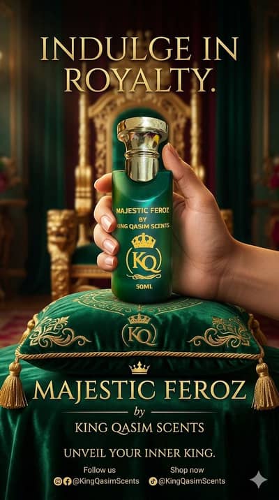 Majestic Feroz Perfume by King Qasim Scents (50ml)