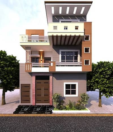 100 Sq Yards PLOT - Possession Available - Shafi Hakim Society -West Open - Boundary Wall Society
