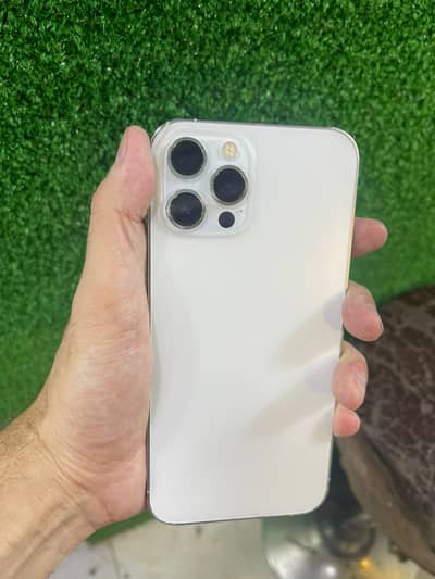 Apple iPhone 12 Pro Max white color DUAL PTA
