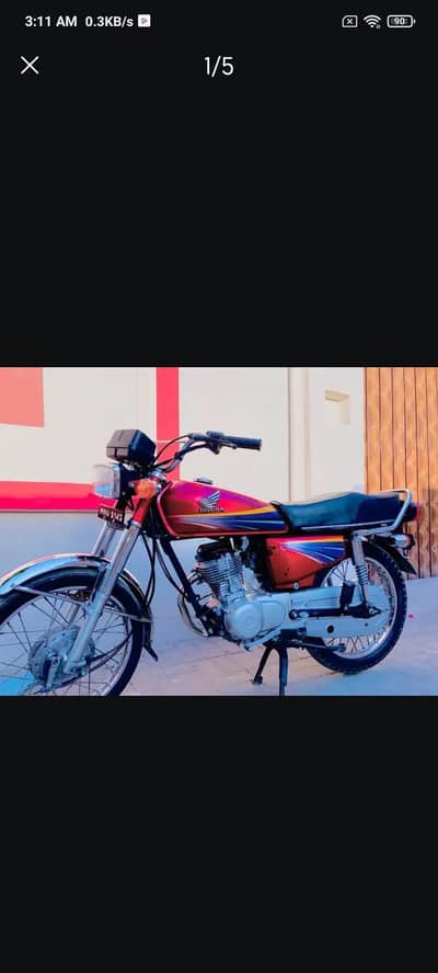 Honda 125, 2011 model