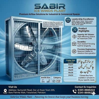 Agzasting china air box fan