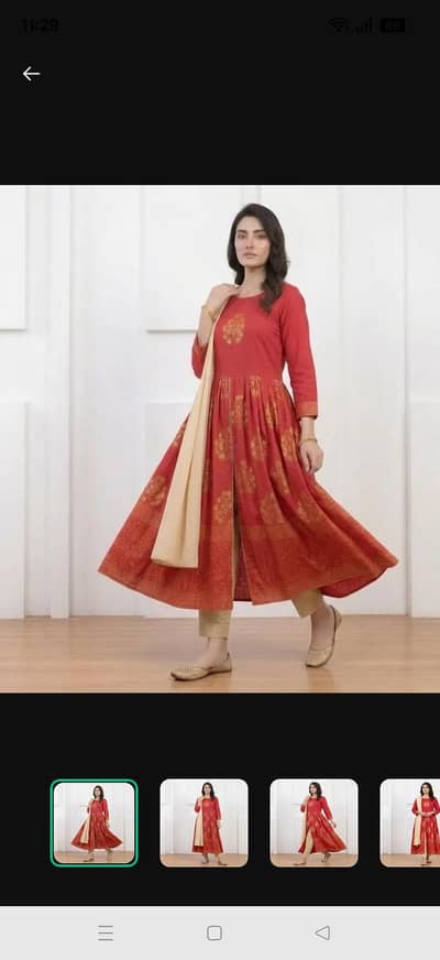 women dress lawn