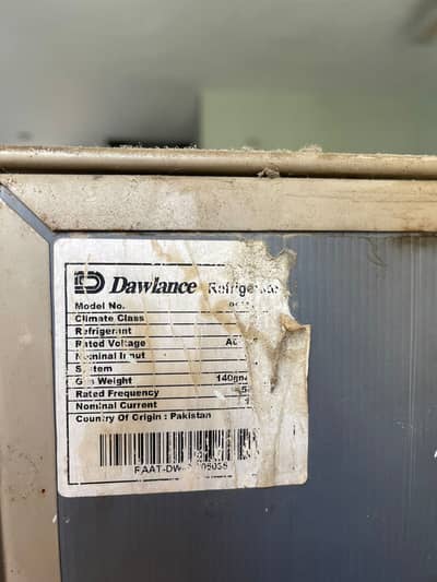 Dawlance Inverter fridge