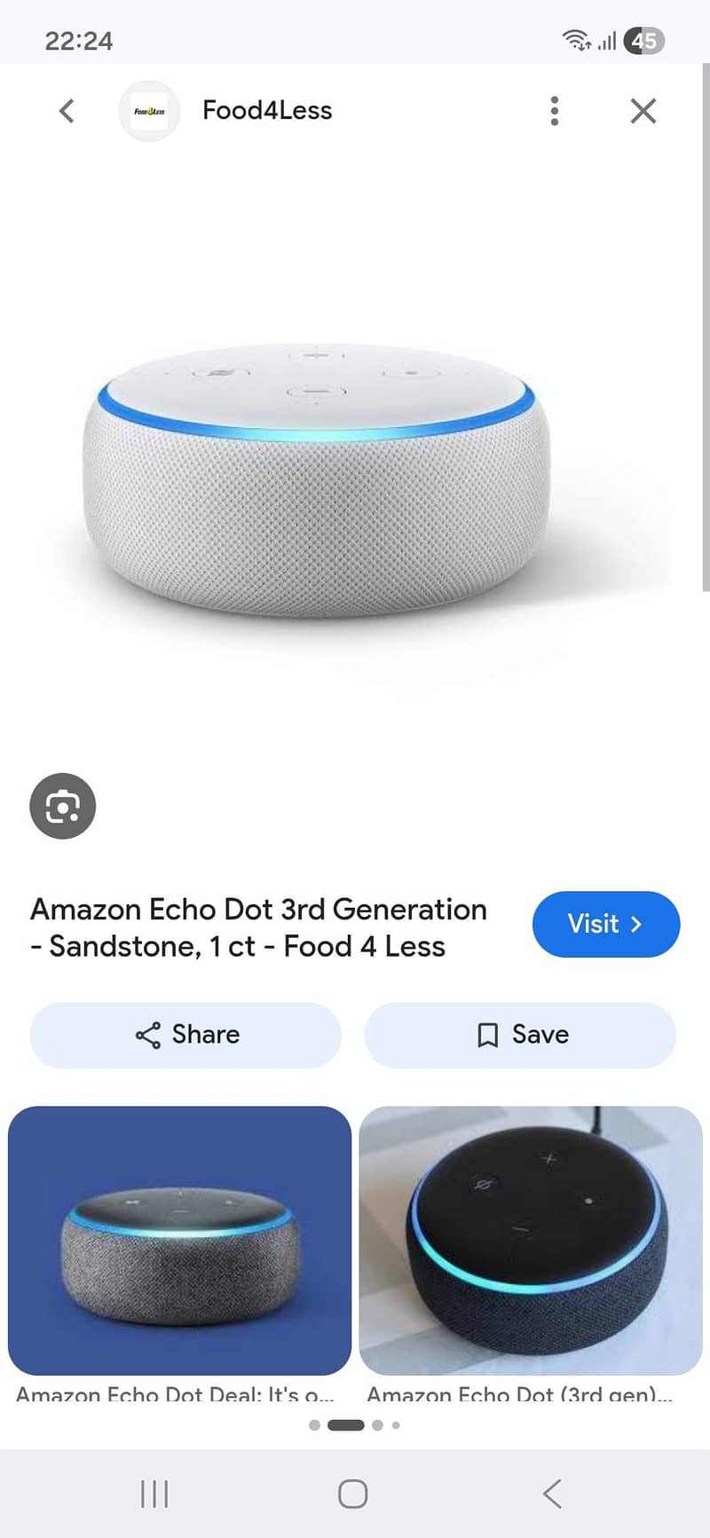 Amazon echo dot 3rd generation spkear 6