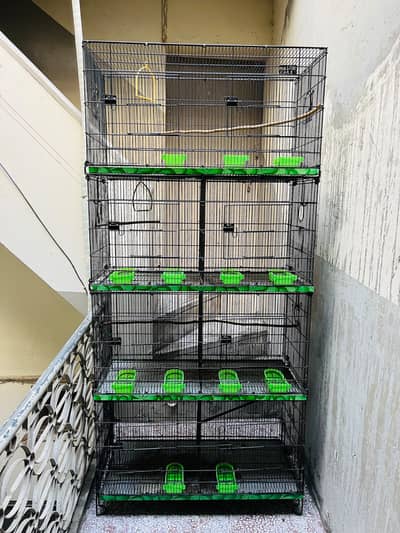mastercage for parrots with all accessories