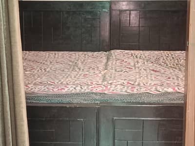two single wooden bed for sale