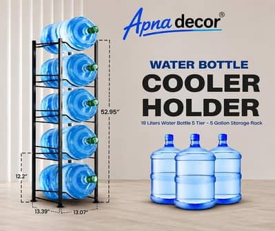 Water bottle Stand 2,3,4,5 Bottle Stand Metal water bottle stand