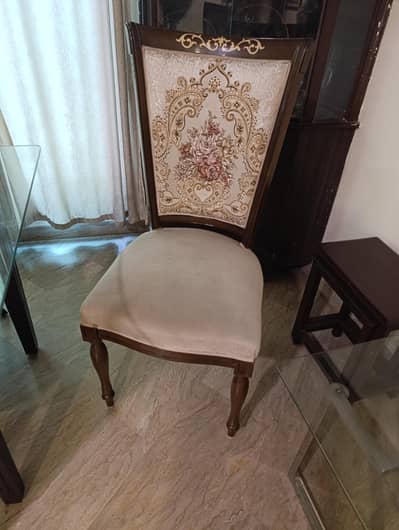 6 dining chair wooden