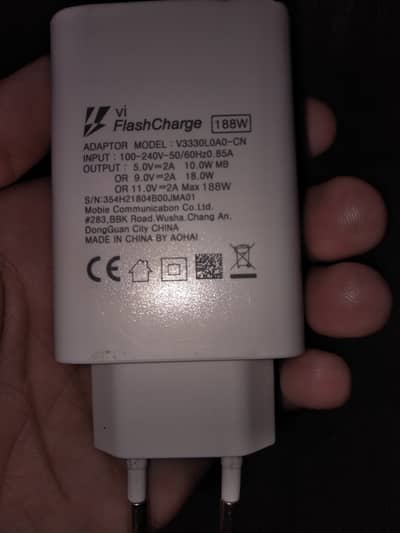 Vivo ka fast charger ha