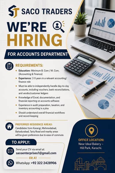 Accounts & Finance Officer