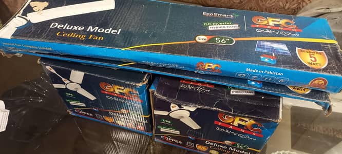 GFC AC DC INVERTER FANS - BRAND NEW BOX PACK