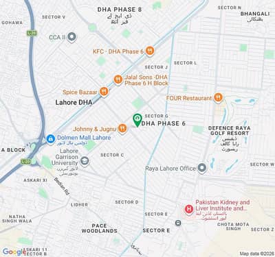 RESIDENTIAL PLOT LOCATED IN THE BEST BLOCK OF DHA LAHORE.