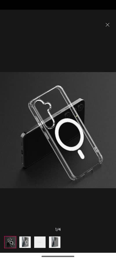 Samsung Transparent shock proof back cover "A series"and "S series"