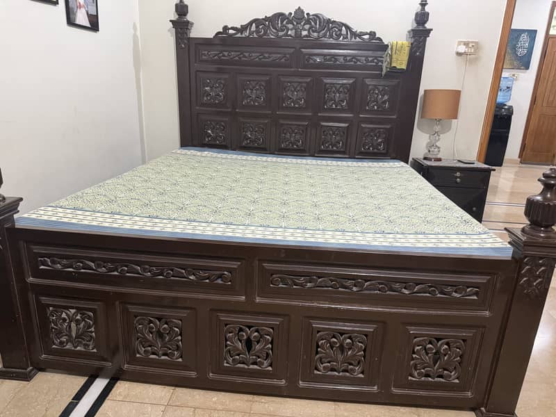 King size bed set 1