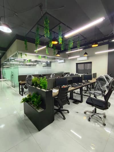 3000 Sq/ft Fully Furnished Office Available For Rent Prime Location Of Gulberg 3
