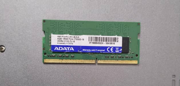 4 Gb Ram , DDR4