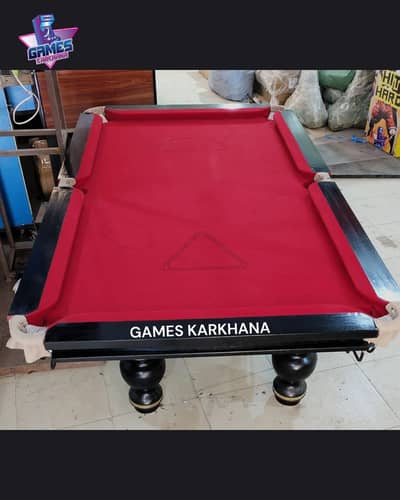 4ft x 7ft Pool Table with Rasson Design Legs