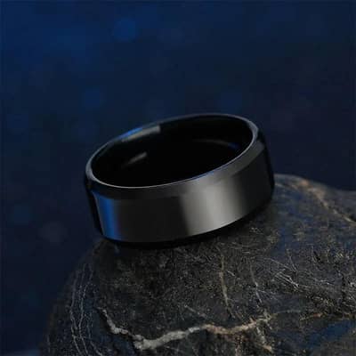 Men's 3 Piece Black Jewelry Set | Ring Bracelet Pendant