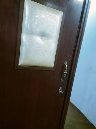 wooden bed , dressing and wardrobe in good condition