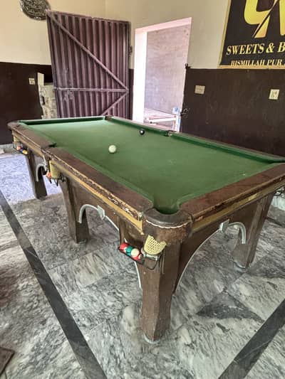 Premium Snooker Table 5x10 ft & Billiard Table 3.5x7 ft for Sale