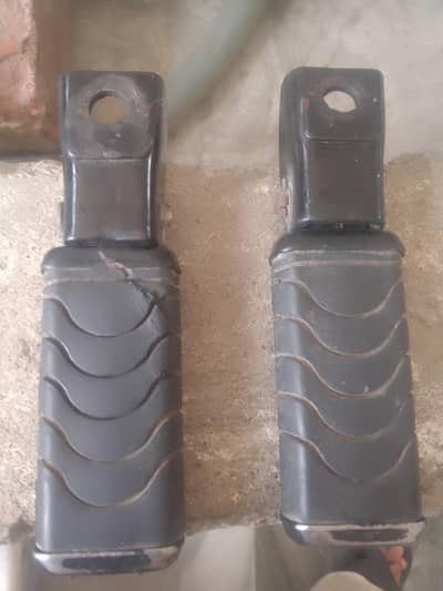 footrest and side mirror for sale