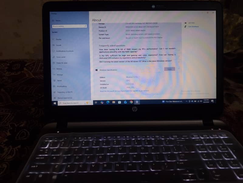 HP i5 5th generation 3