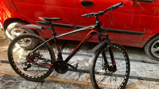 SHM-Road Bicycle – 7 Gears, Disc Brakes, Good Condition