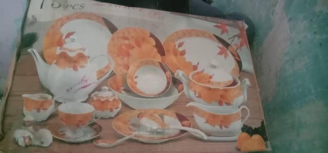 marble dinner set sell