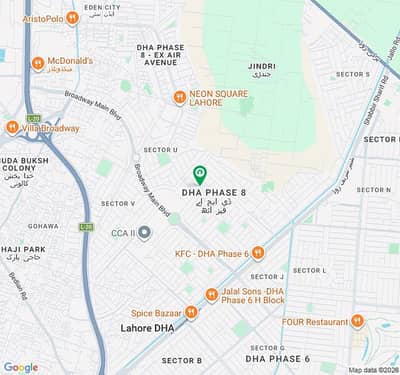 4 Marla Commercial Corner Plot For Sale In CCA-1, DHA Phase 8 Lahore