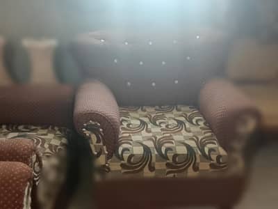 Sofa for sale 5 seater used condition was very great