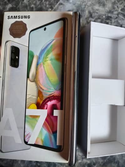 Samsung Mobile A71 8gb 128gb wd Box Lush phone