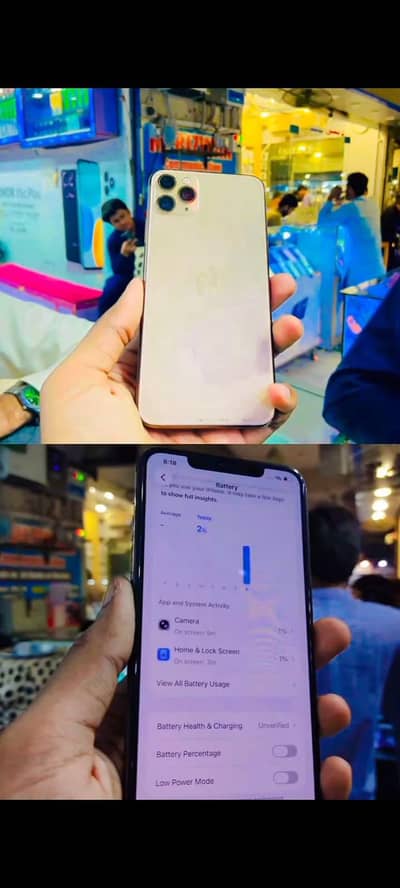 Apple iPhone 11 Pro Max 256 GB 100 Health JV