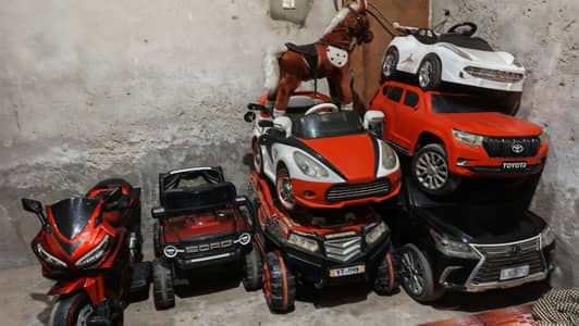 Kids Electric Bike & Car