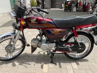 Honda 70cc/ Registration Lahore