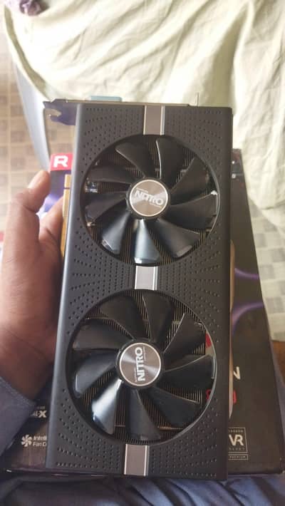 Rx 580 4gb natros Sapphire with box pack