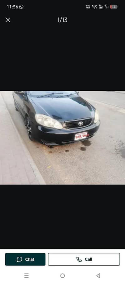 corolla 2d please read add 03139424403