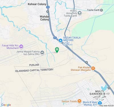 Faisal Hills - Block C 3900 series Plot Available For Sale