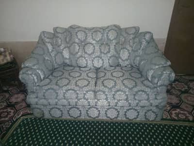 07 seater sofa set premieum colour (grey) for sell- very gd condition