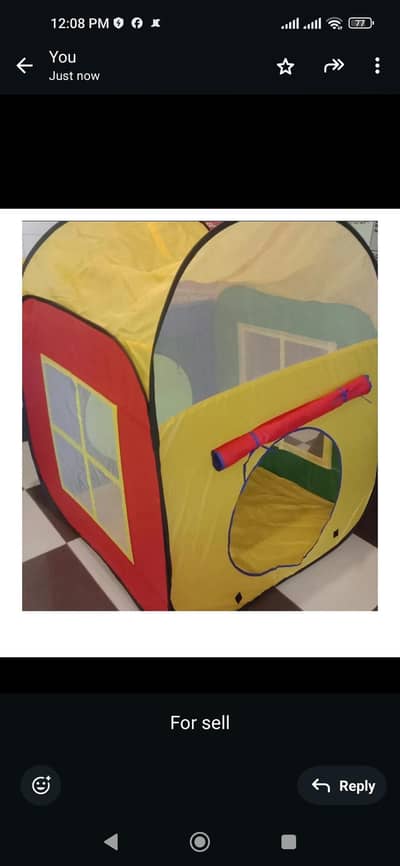 kids play tent