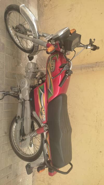 Hi Speed 70 Red 2024 Model | New Tyres | Own Name