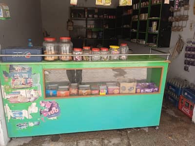 Shop Counter & Racks